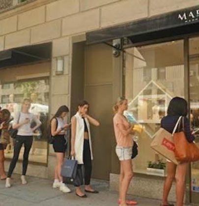 150 Models Stop Traffic On Madison Ave