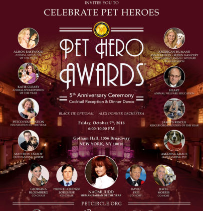 Jean Shafiroff, Alex Donner & Amanda Bowman Host Kick-off to 5th Annual Pet Philanthropy Circle Pet Hero Awards