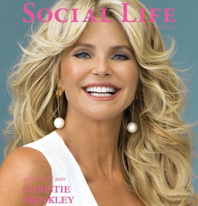 Christie Brinkley Celebrates July Cover at St Barth’s Hampton’s, July 21st