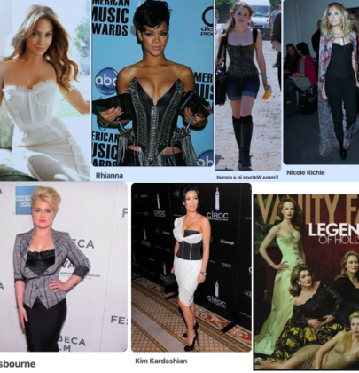 Corsets from beach to Red Carpet to Valentine’s Day Must