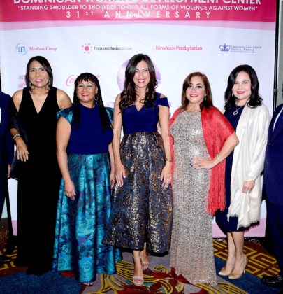 Amara La Negra Honored at Dominican Women’s Development Center’s 31h Anniversary Gala by Chairs Jean Shafiroff and Dr.Casilda Balmaceda