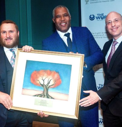 Robert F. Smith Honored at World Values Network’s Eighth Annual International Champions of Jewish Values Awards Gala on March 3, 2020 at Carnegie Hall