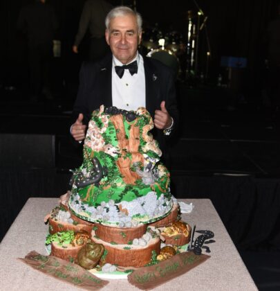Andy Sabin, Board President of the South Fork Natural History Museum, Celebrates His 75th Birthday at the American Museum of Natural History